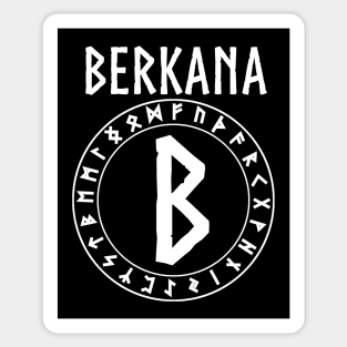 Berkana Ancient Norse Rune Sticker